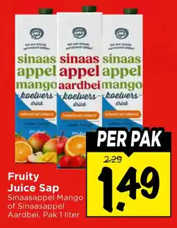 Vomar Voordeelmarkt Fruity Juice Sap aanbieding