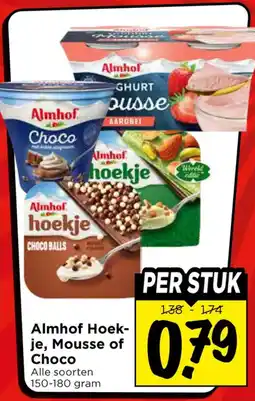 Vomar Voordeelmarkt Almhof Hoekje, Mousse of Choco aanbieding
