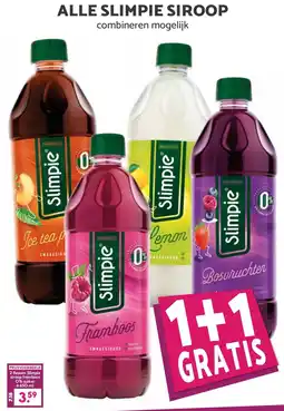 Boon`s Markt Slimplee smaaksiroop aanbieding