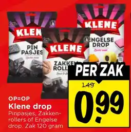 Vomar Voordeelmarkt Klene drop aanbieding