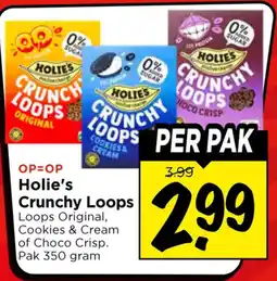 Vomar Voordeelmarkt Holie's Crunchy Loops aanbieding