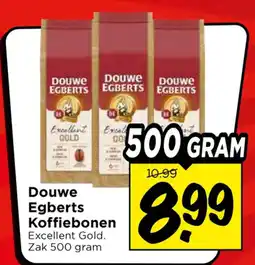 Vomar Voordeelmarkt Douwe Egberts Koffiebonen aanbieding