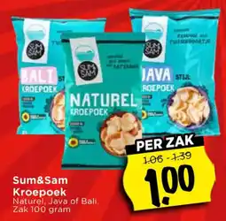 Vomar Voordeelmarkt Sum&Sam Kroepoek aanbieding