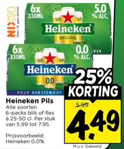 Vomar Voordeelmarkt Heineken Pils aanbieding