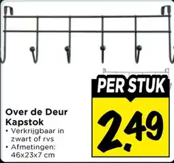 Vomar Voordeelmarkt Over de Deur Kapstok aanbieding
