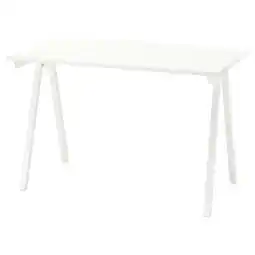 IKEA Trotten Bureau, wit, 120x70 cm aanbieding