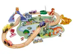 Lidl LUPILU Paw Patrol houten treinset, 53-delig aanbieding