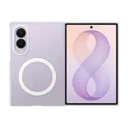 MediaMarkt Samsung Clear Magnet Telefoonhoesje Voor Samsung Galaxy Z Fold8 Transparant aanbieding