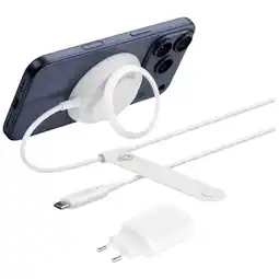 MediaMarkt Belkin Boostcharge Draadloze Oplader Qi2 25w Met Standaard - Wit aanbieding