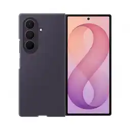 MediaMarkt Samsung Silicone Magnet Telefoonhoesje Voor Samsung Z Fold8 Ultra Paars aanbieding