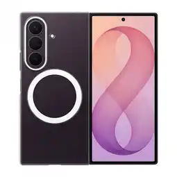 MediaMarkt Samsung Clear Magnet Telefoonhoesje Voor Samsung Z Fold8 Ultra Transparant aanbieding