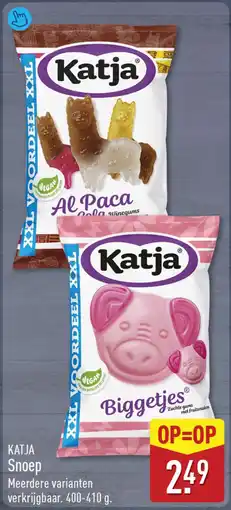 ALDI KATJA Snoep aanbieding