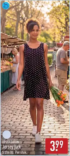 ALDI UP2FASHION Jersey jurk aanbieding
