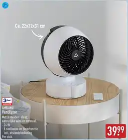 ALDI AMBIANO Ventilator aanbieding