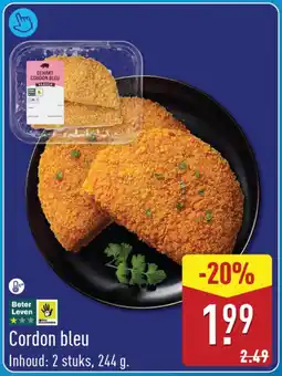 ALDI Cordon bleu aanbieding