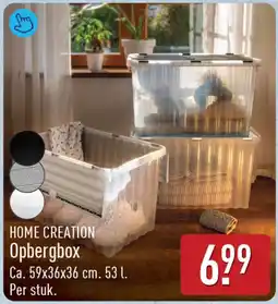 ALDI HOME CREATION Opbergbox aanbieding