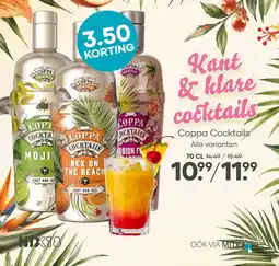 Mitra Coppa Cocktails aanbieding