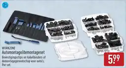 ALDI WORKZONE Automontage demontageset aanbieding