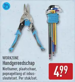 ALDI WORKZONE Handgereedschap aanbieding