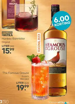Mitra The Famous Grouse Scotch Blended aanbieding