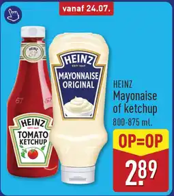 ALDI HEINZ Mayonaise of ketchup aanbieding