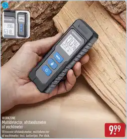 ALDI WORKZONE Multidetector, afstandsmeter of vochtmeter aanbieding