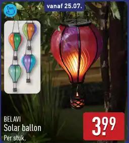 ALDI BELAVI Solar ballon aanbieding