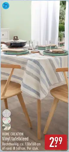 ALDI HOME CREATION Vinyl tafelkleed aanbieding
