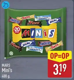 ALDI MARS Mini's aanbieding