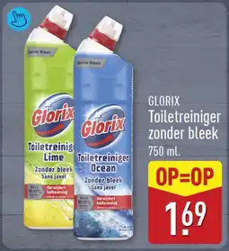 ALDI GLORIX Toiletreinig zonder bleek aanbieding