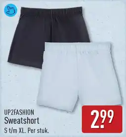 ALDI UP2FASHION Sweatshort aanbieding