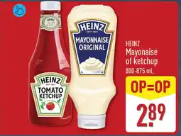 ALDI HEINZ Mayonaise of ketchup aanbieding