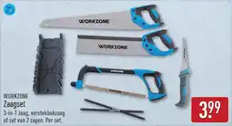 ALDI WORKZONE Zaagset aanbieding
