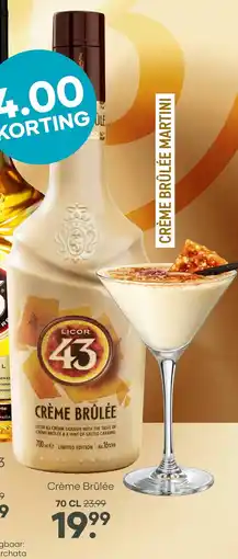Mitra Licor 43 Crème Brûlée aanbieding