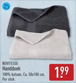 ALDI NOVITESSE Handdoek aanbieding
