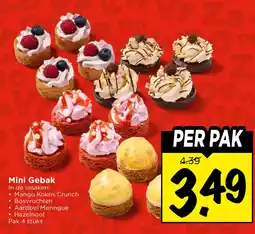 Vomar Voordeelmarkt Mini Gebak Za aanbieding