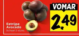 Vomar Voordeelmarkt Eetrijpe Avocado aanbieding