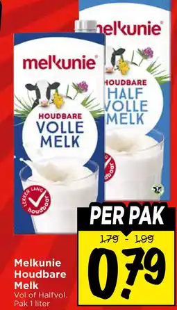 Vomar Voordeelmarkt Melkunie Houdbare Melk aanbieding