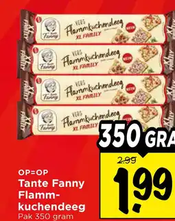 Vomar Voordeelmarkt Tante Fanny Flamm- kuchendeeg aanbieding