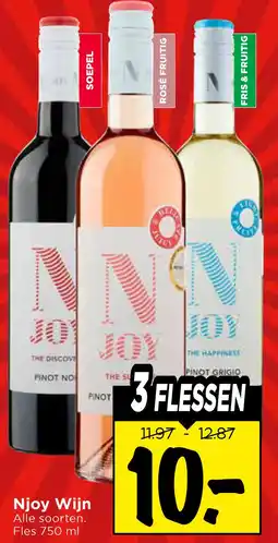 Vomar Voordeelmarkt Njoy Wijn aanbieding