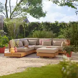 Wehkamp NOUS Garden loungeset met hocker Belmonte deluxe aanbieding