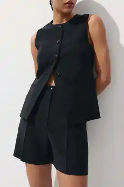 Wehkamp Mango gilet - zwart aanbieding