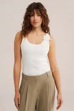 Wehkamp WE Fashion top wit aanbieding