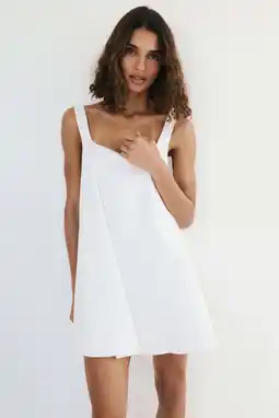 Wehkamp Mango mini jurk - wit aanbieding