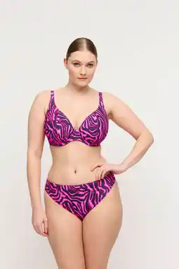 Wehkamp PrimaDonna brazilian bikinibroekje Malabo roze/donkerblauw aanbieding