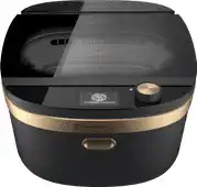 Bol.com Philips 7000 Series Air Cooker NX0960/90 - Stoomkoker 7L - Zwart / Koper aanbieding
