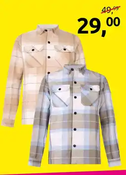 Jola Mode 2 flanellen overhemden aanbieding