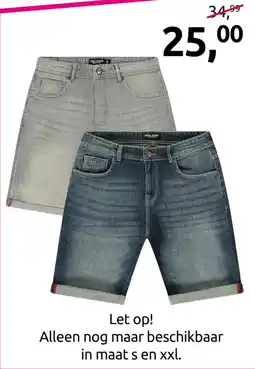 Jola Mode cars jeans shorts aanbieding