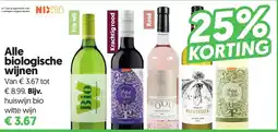 Dekamarkt Alle Biologische Wijnen aanbieding