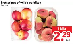 Dekamarkt Nectarines of wilde perziken aanbieding